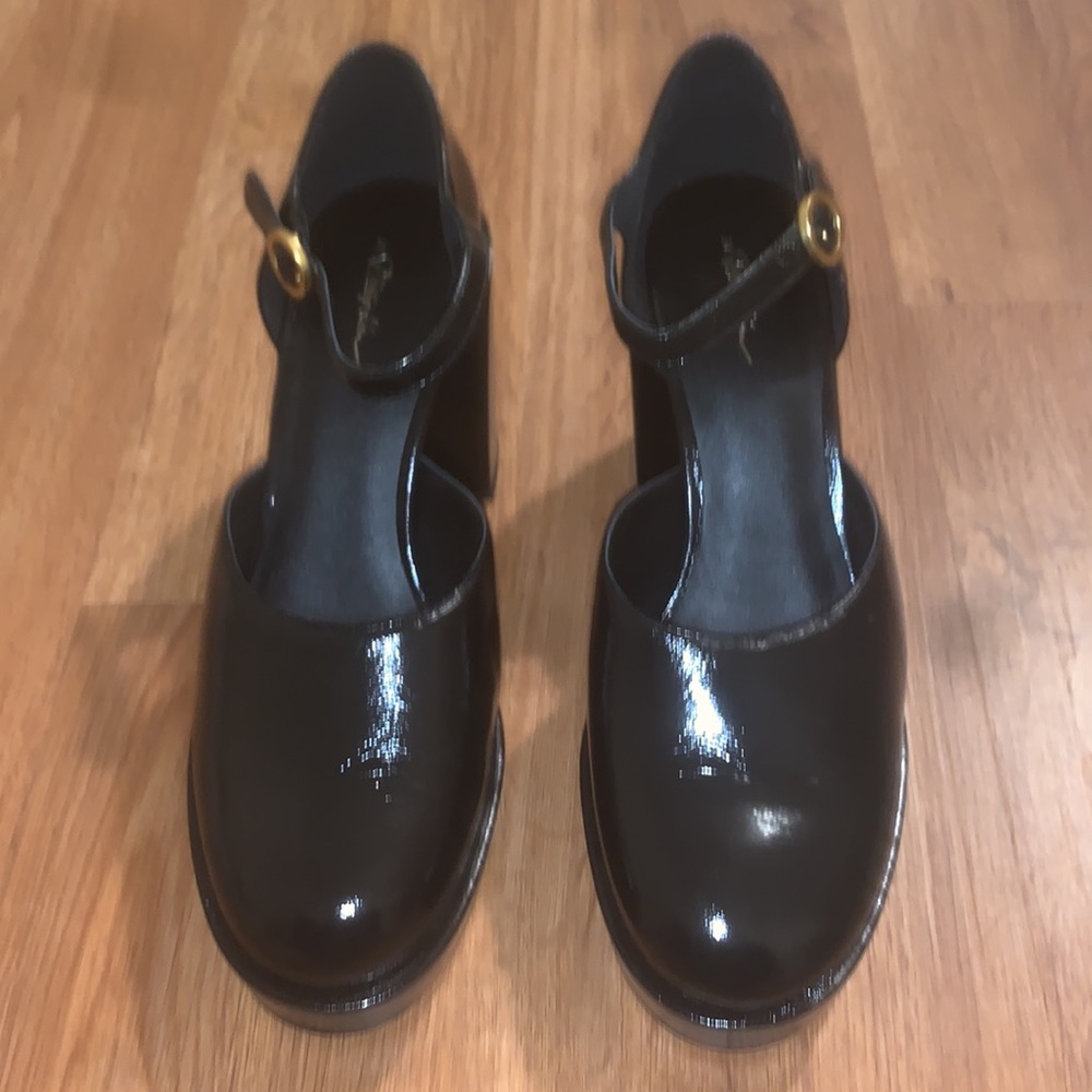 3.1 PHILLIP LIM Naomi Leather Platform Pumps - Picture 5 of 12